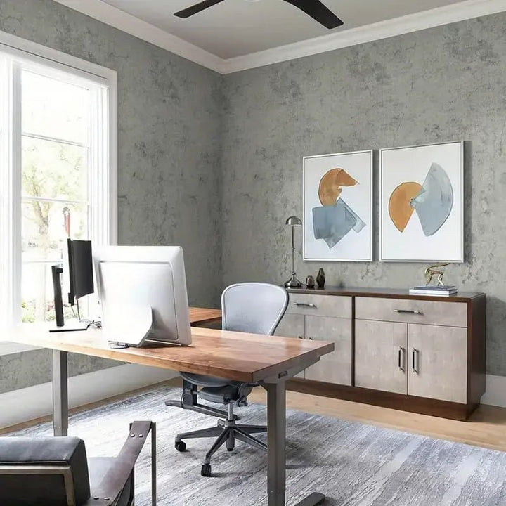 HomyDecor Cementgrå kontaktplast - Homy