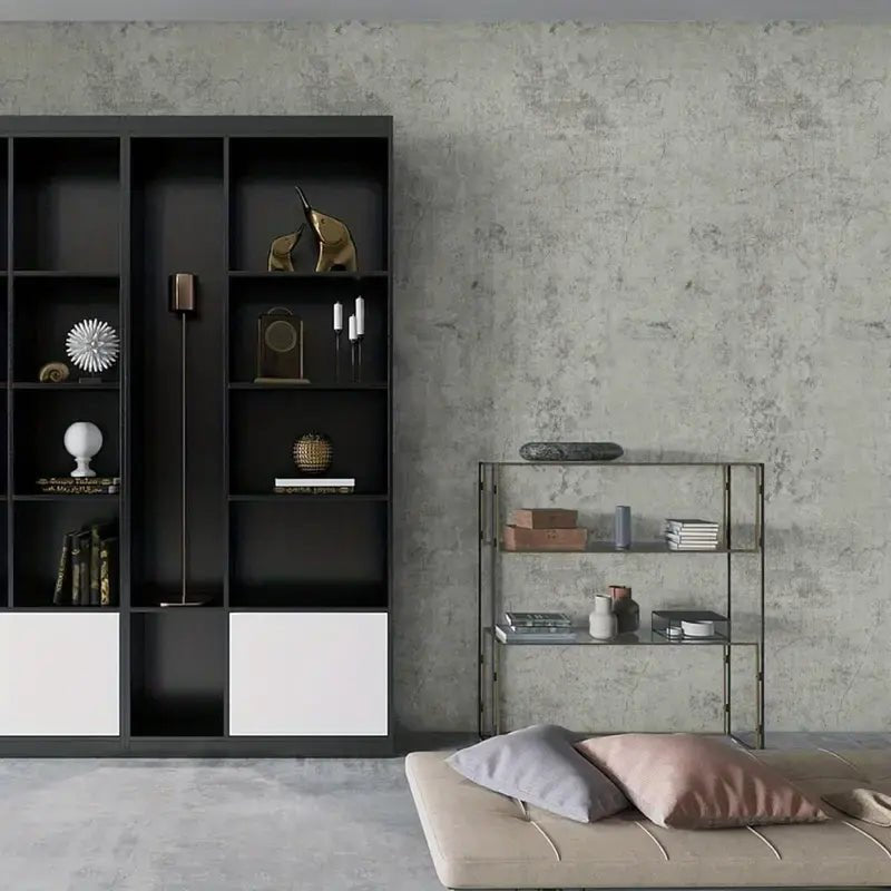 HomyDecor Cementgrå kontaktplast - Homy