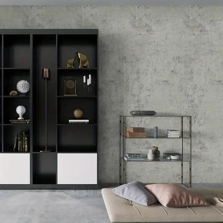 HomyDecor Cementgrå kontaktplast - Homy