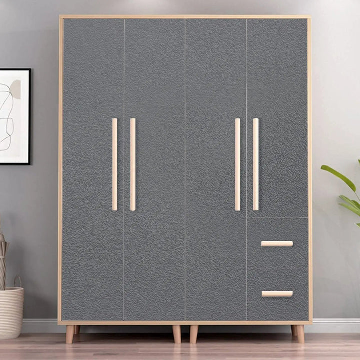 HomyDecor Ensfarget Grå kontaktplast - Homy