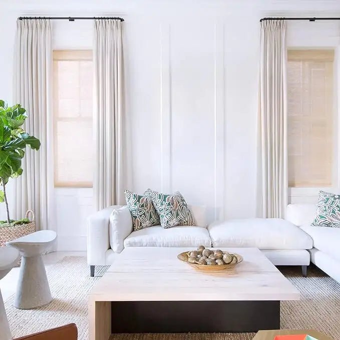 HomyDecor Ensfarget Hvit kontaktplast - Homy