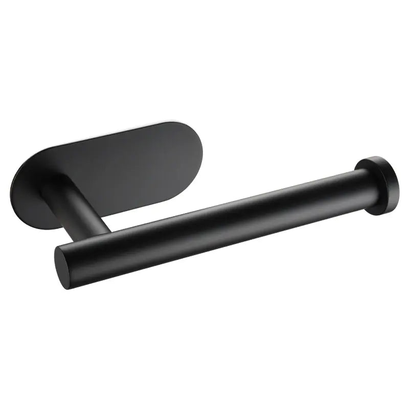 HomyDesign Selvklebende Toalettpapirholder i Sort Matt - Homy