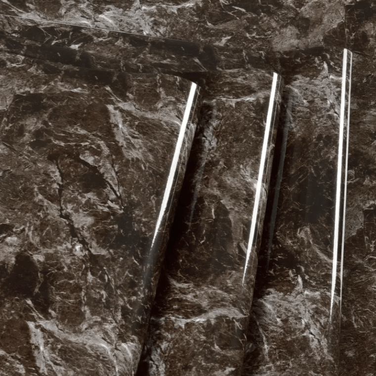 Vareprøve Marmor Dypgrå kontaktplast - Homy