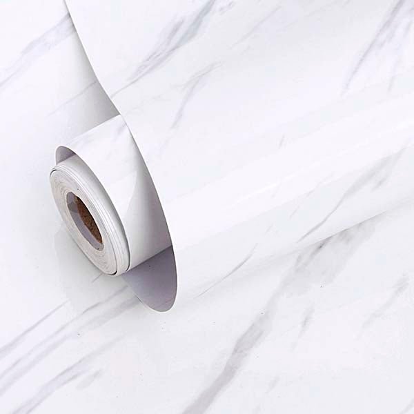 Vareprøve Marmor Soft Hvit kontaktplast - Homy
