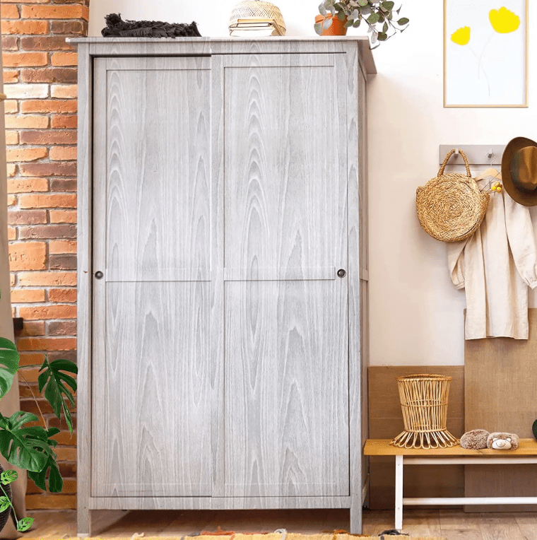 Vareprøve Nordisk Grå Trestruktur kontaktplast - Homy