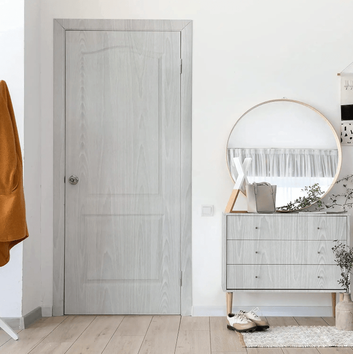 Vareprøve Nordisk Grå Trestruktur kontaktplast - Homy