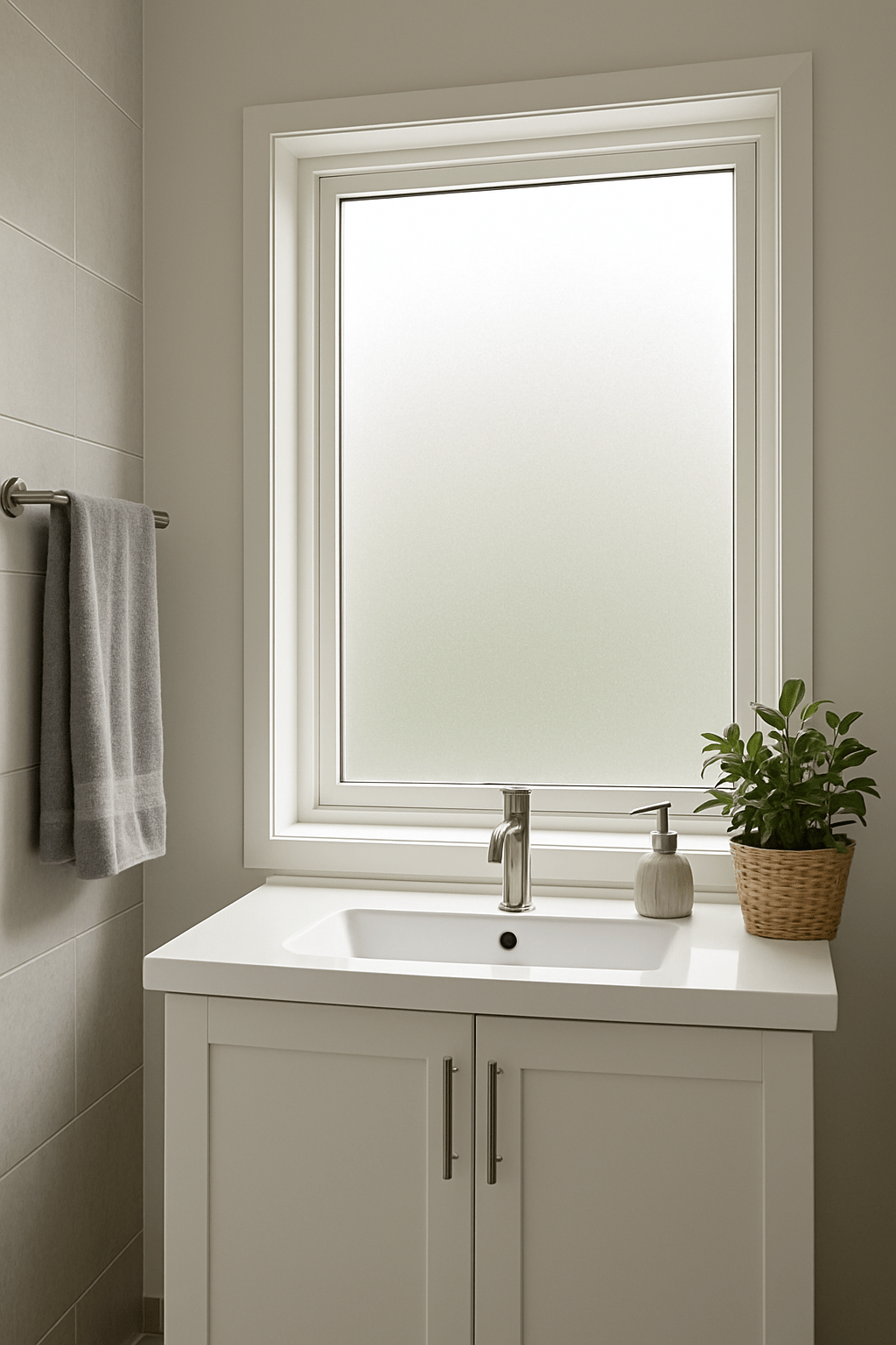 Frostet vindusfolie – privatliv og stil i ett - Homy