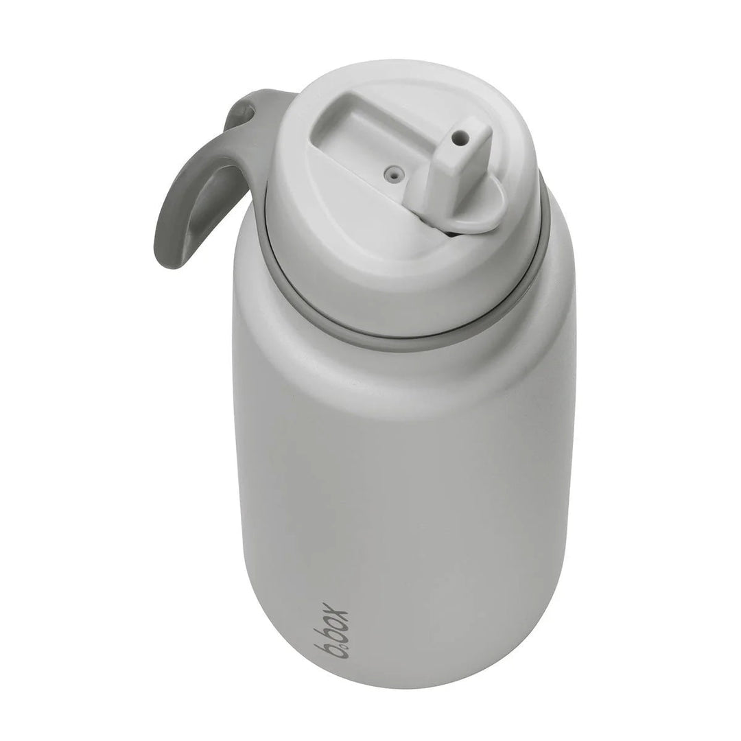b.box Isolert Drikkeflaske med Flip - Lokk 1L - Shadow Grey - Homy