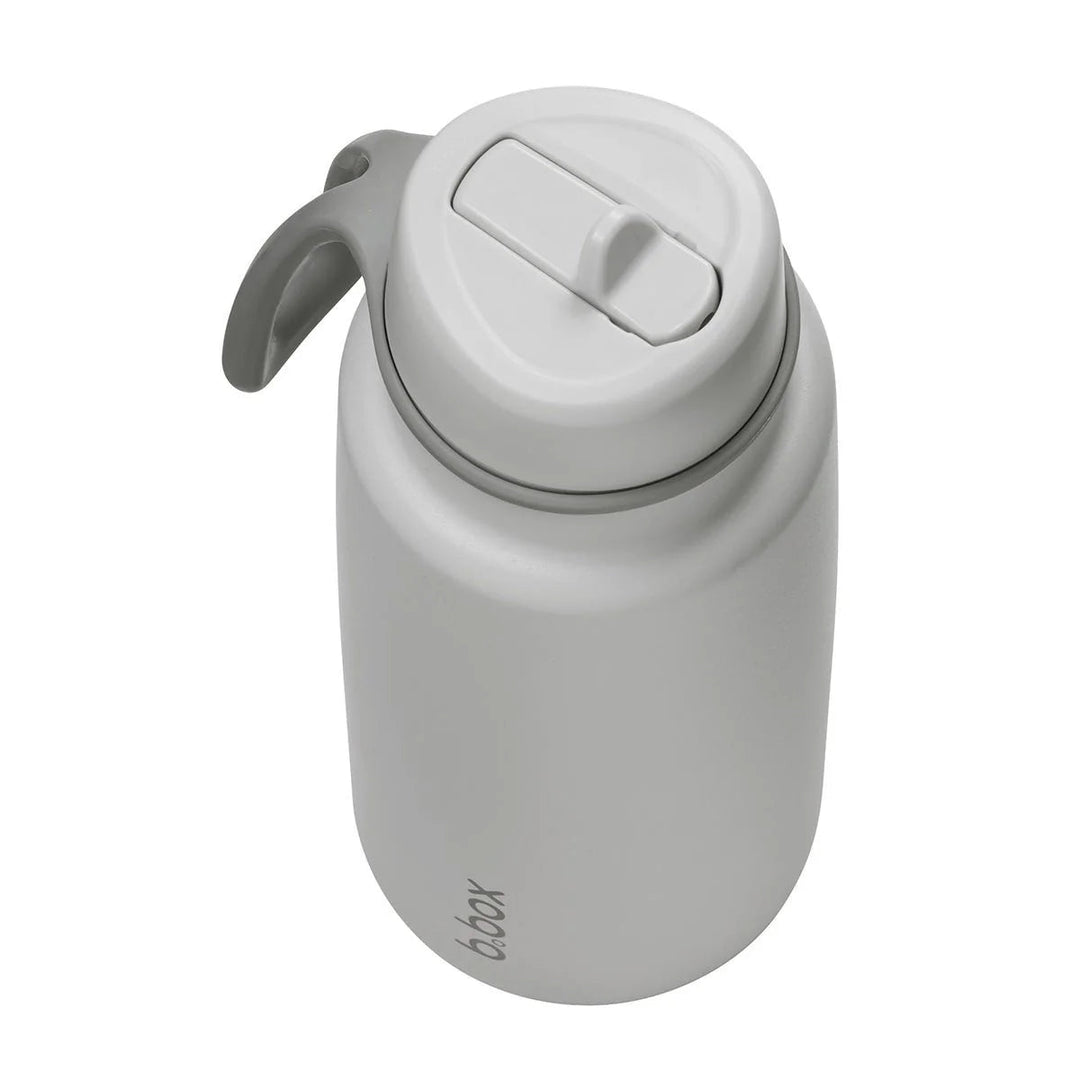 b.box Isolert Drikkeflaske med Flip - Lokk 1L - Shadow Grey - Homy