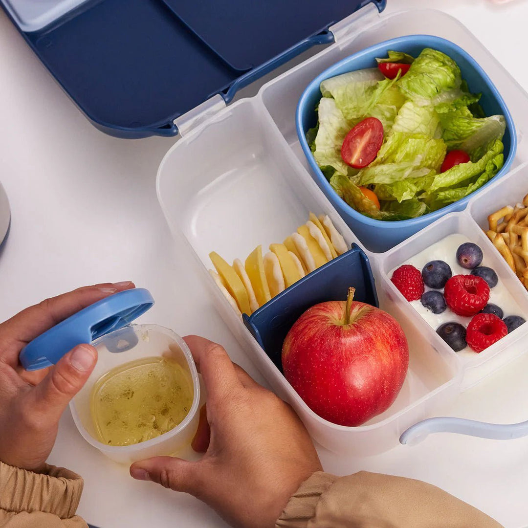 b.box Snack Tubs 3pk - Blå - Homy