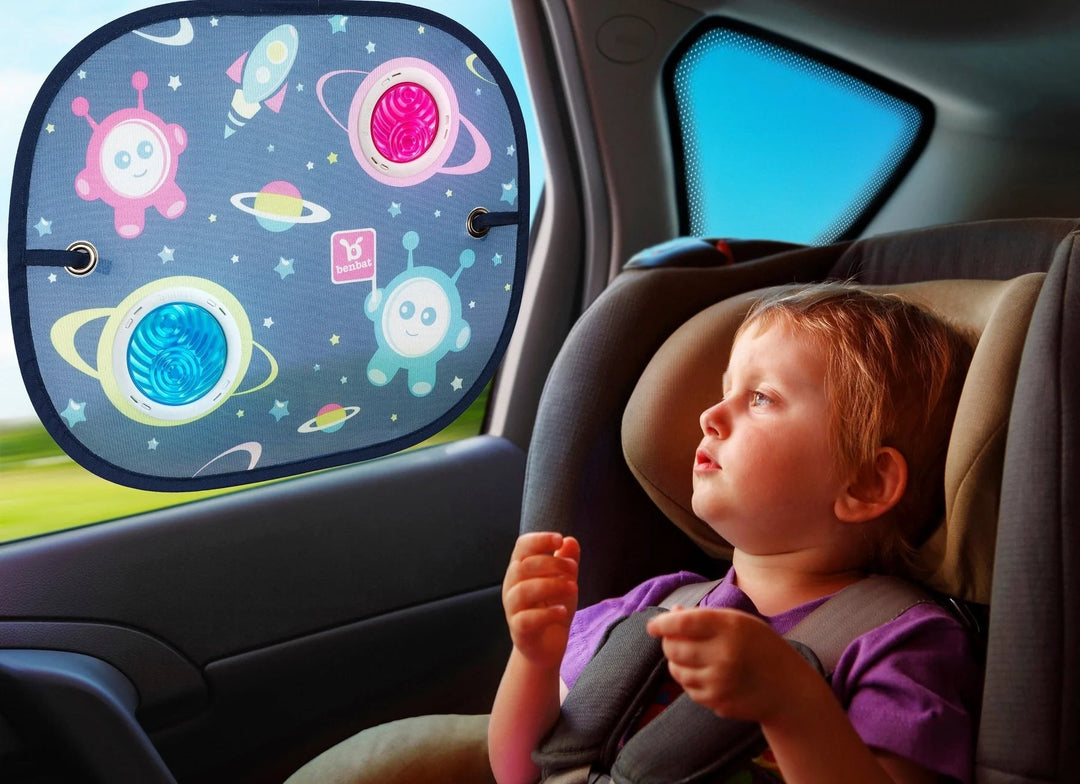 BenBat Bubble Dreams Round Sunshade 2pk - Sugekopp - Homy