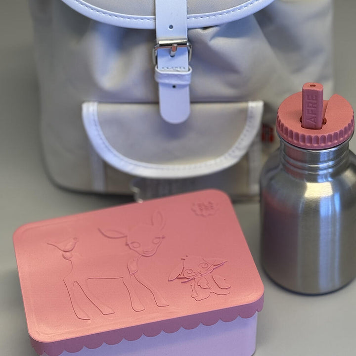 Blafre matboks i plast ett rom - Rådyr Rosa - Homy