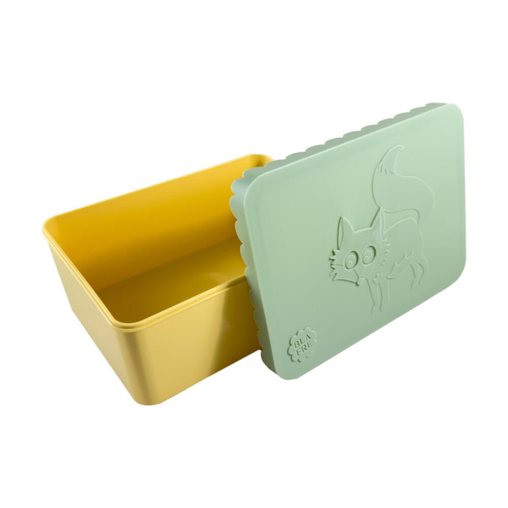 Blafre matboks i plast ett rom - Rev Lys grønn/Gul - Homy