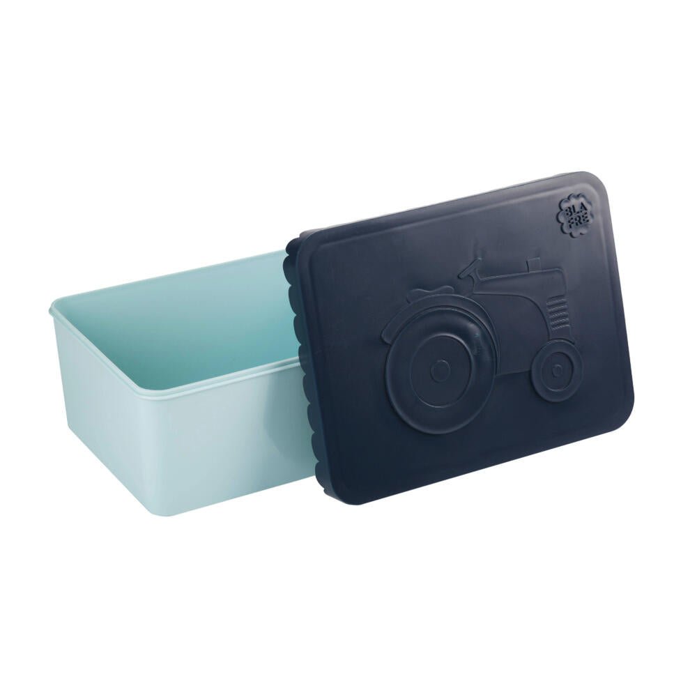 Blafre matboks i plast ett rom - Traktor Marineblå - Homy