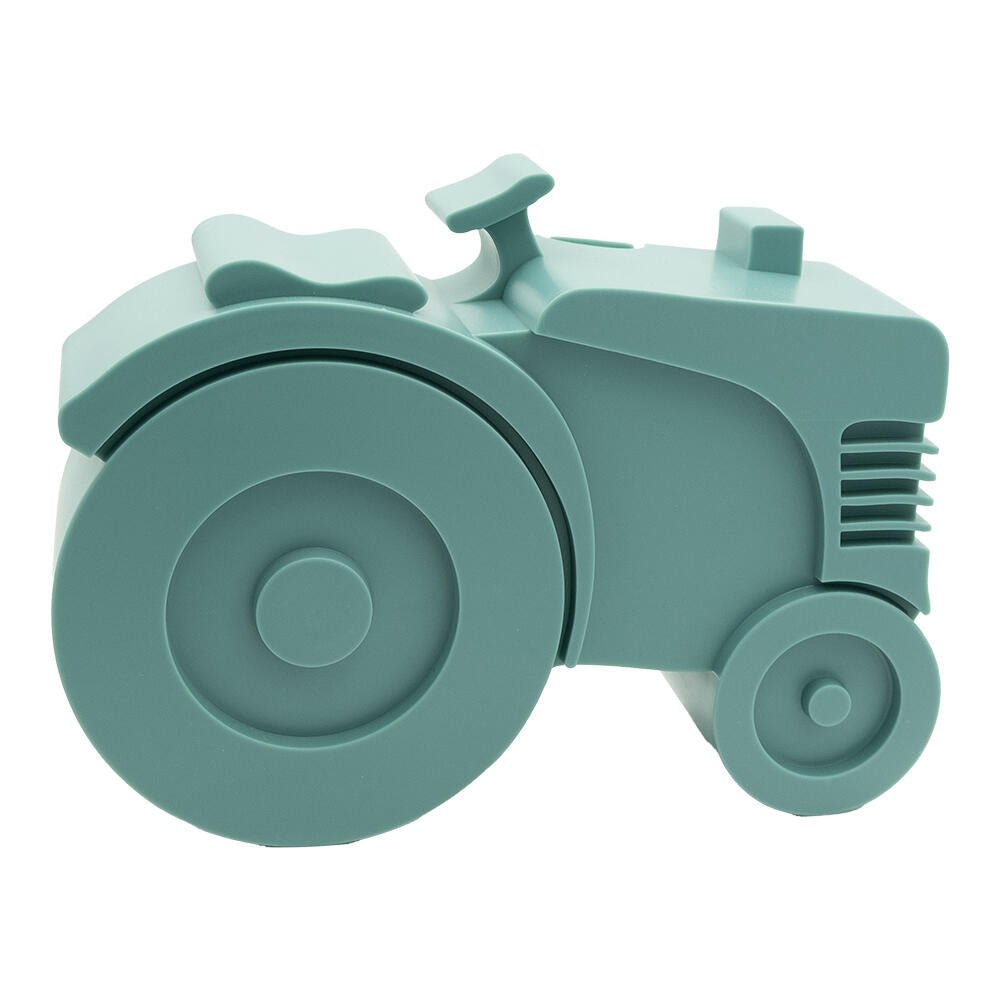 Blafre matboks i plast, to - roms - Traktor Blågrønn - Homy