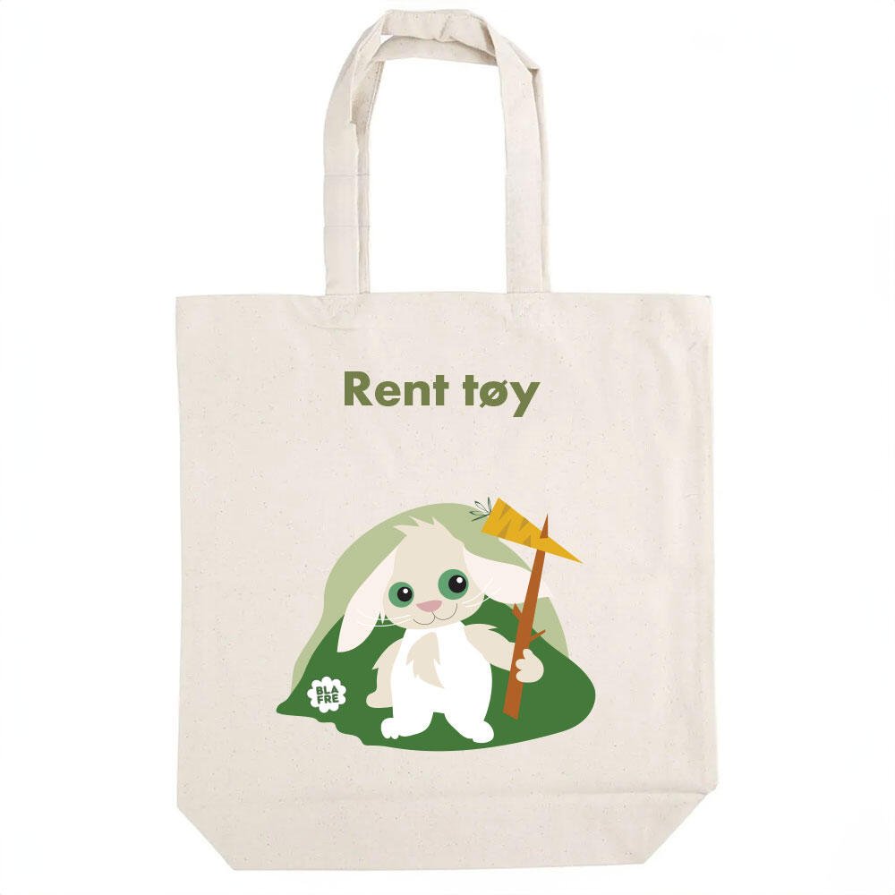 Blafre nett i bomull med trykk - Rent tøy - Homy