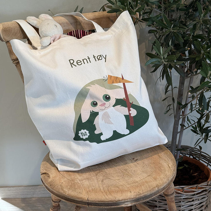 Blafre nett i bomull med trykk - Rent tøy - Homy