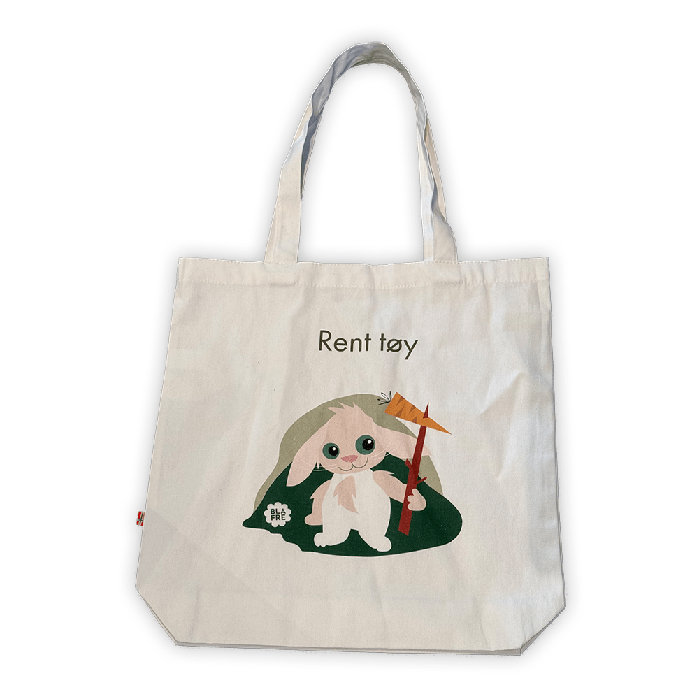 Blafre nett i bomull med trykk - Rent tøy - Homy