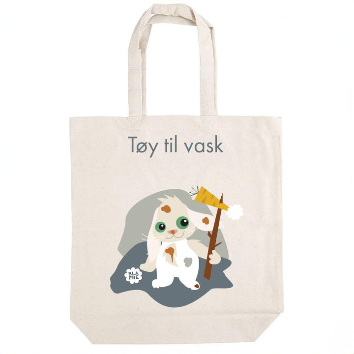 Blafre nett i bomull med trykk - Tøy til vask - Homy