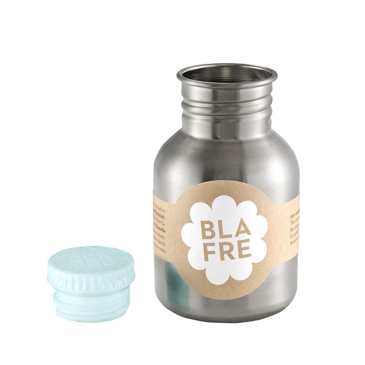 Blafre stålflaske 300ml - Lys blå - Homy