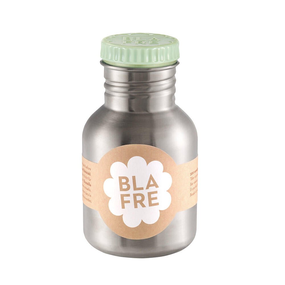 Blafre stålflaske 300ml - Lys grønn - Homy