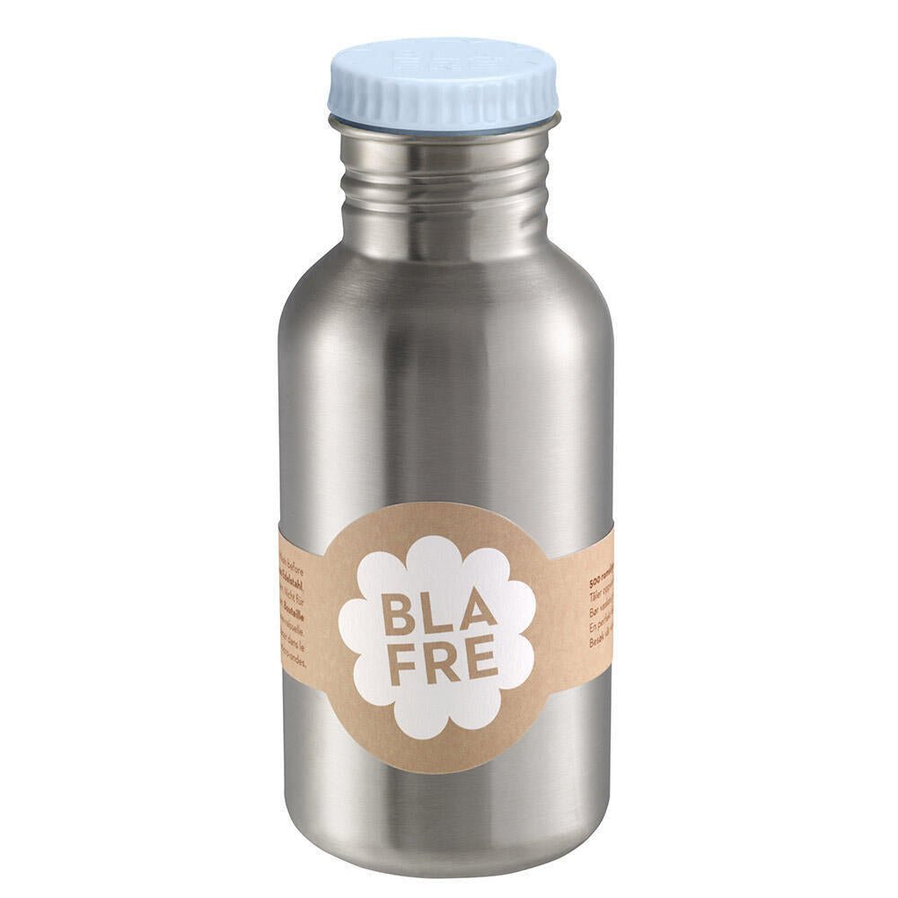 Blafre stålflaske 500ml - Himmelblå - Homy