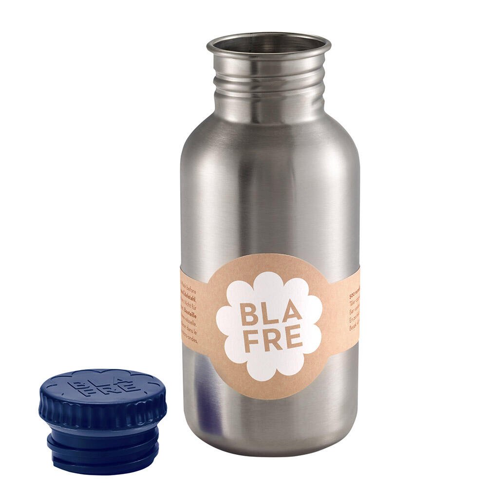 Blafre stålflaske 500ml - Marineblå - Homy