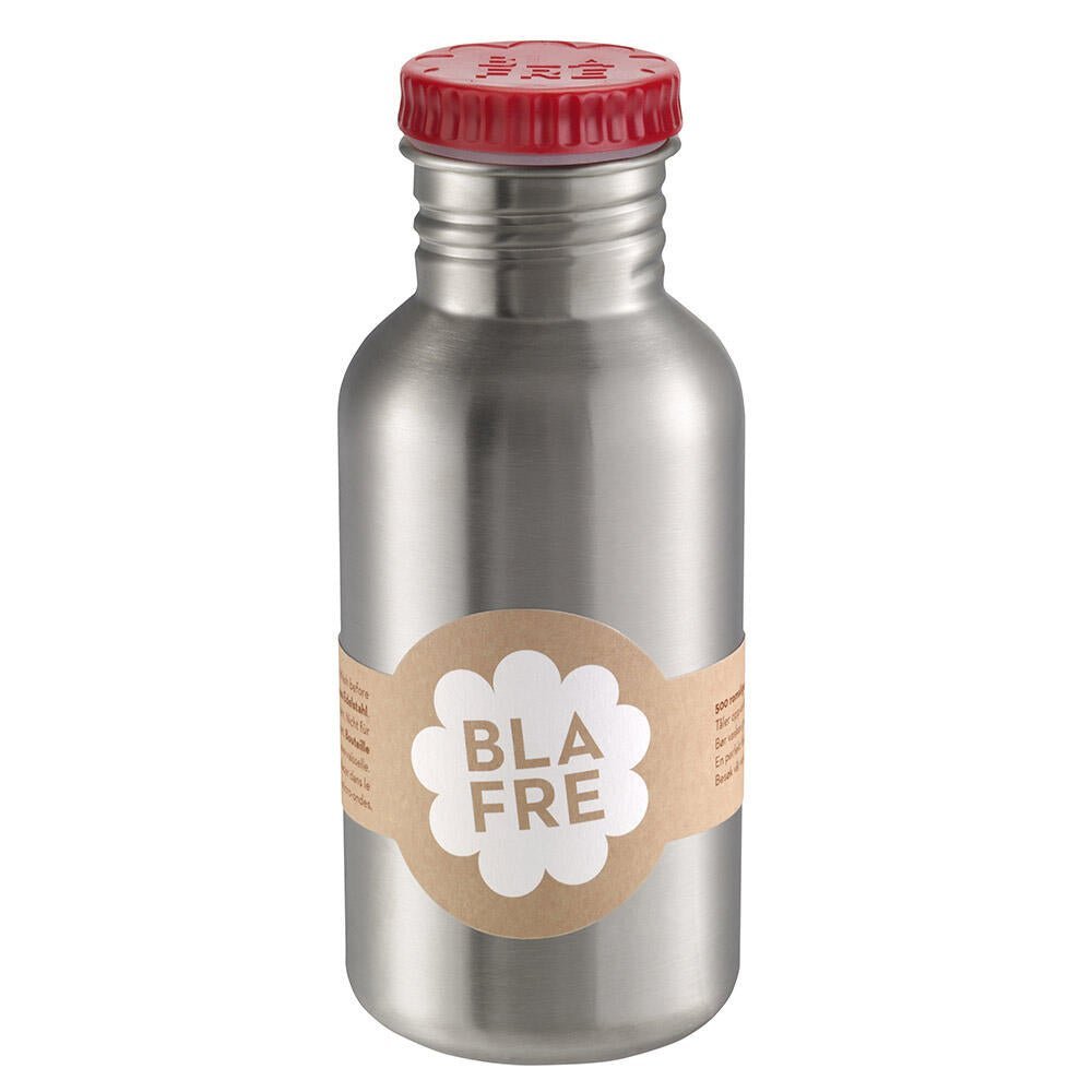Blafre stålflaske 500ml - Rød - Homy