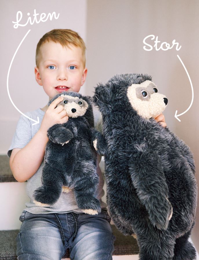 Brillebjørn bamse - 53 cm kosebamse - Homy