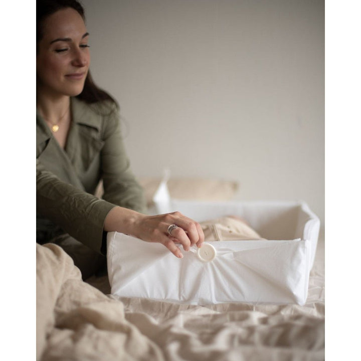 Easygrow Amme - og Samsovingsmadrass - Hvit - Homy