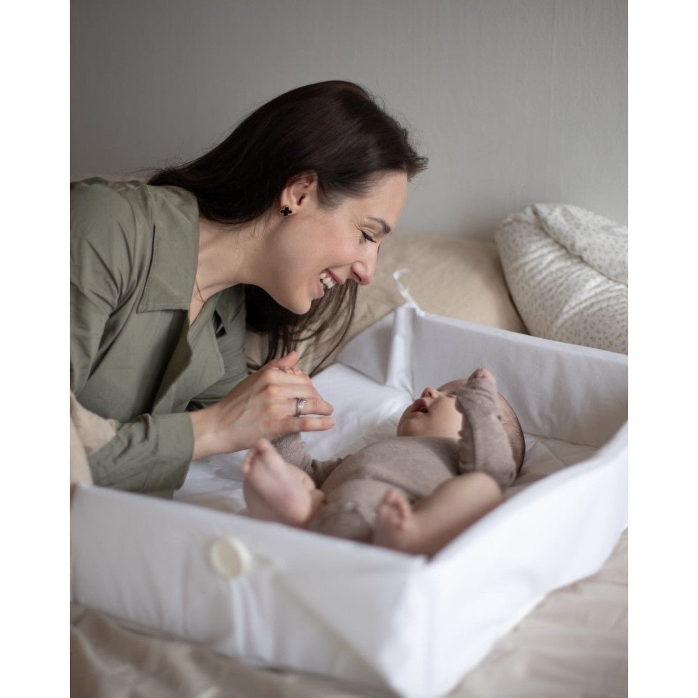 Easygrow Amme - og Samsovingsmadrass - Hvit - Homy