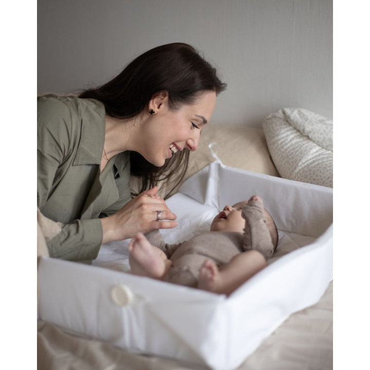 Easygrow Amme - og Samsovingsmadrass - Hvit - Homy