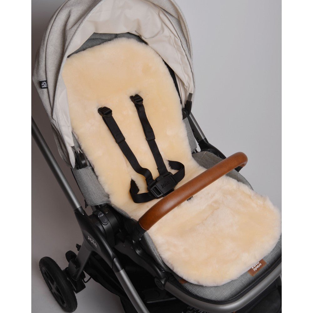Easygrow Lammeskinn Inlay til barnevogn - Off - White - Homy