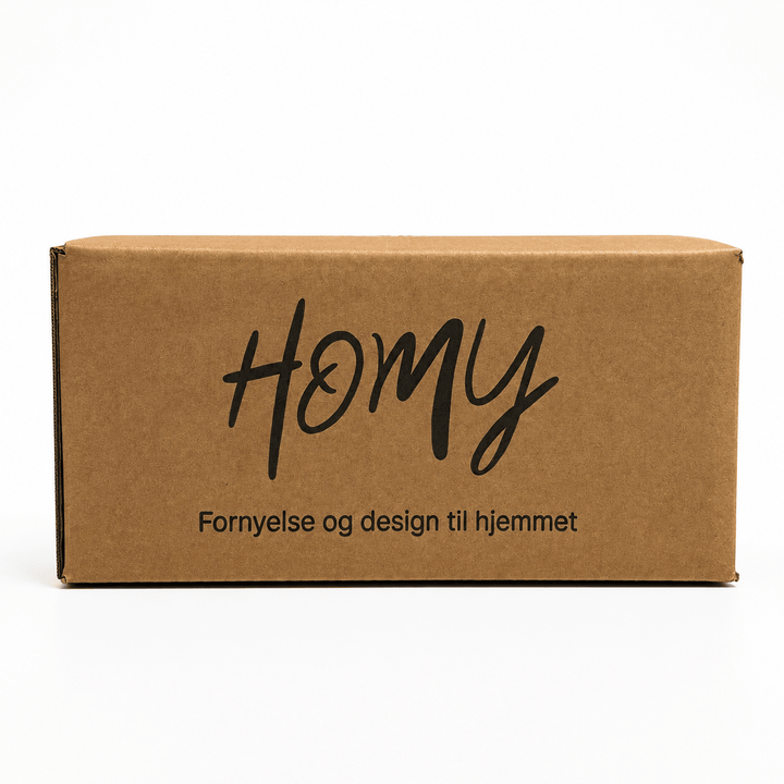 Homy Ekstra Kraftig Frakteske 35,5 × 35,5 × 17,5 cm – 5-lags dobbel bølgepapp - Homy