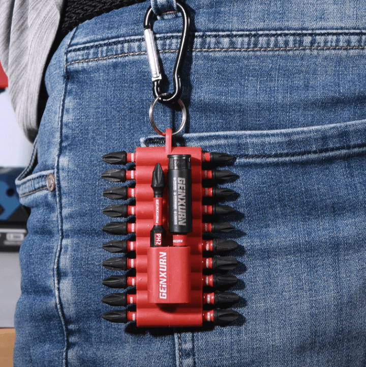 HomyTool Skrutrekker Bitsett 22 - i - 1 med Hardt Etui Geinxurn - Homy
