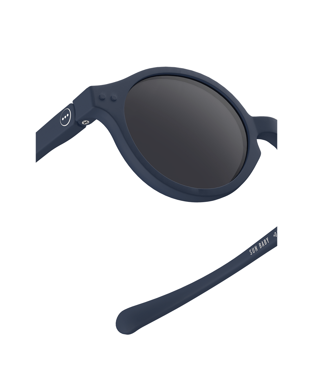 IZIPIZI D Baby SUN – Denim Blue Solbriller for baby (0–9 mnd) - Homy