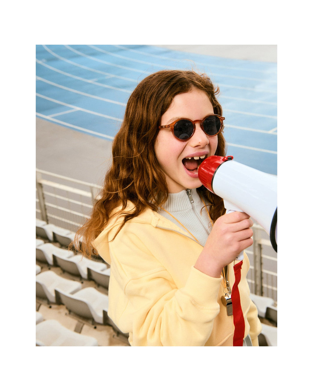 IZIPIZI D Junior SUN – Active Yellow Solbriller for barn (5–10 år) - Homy