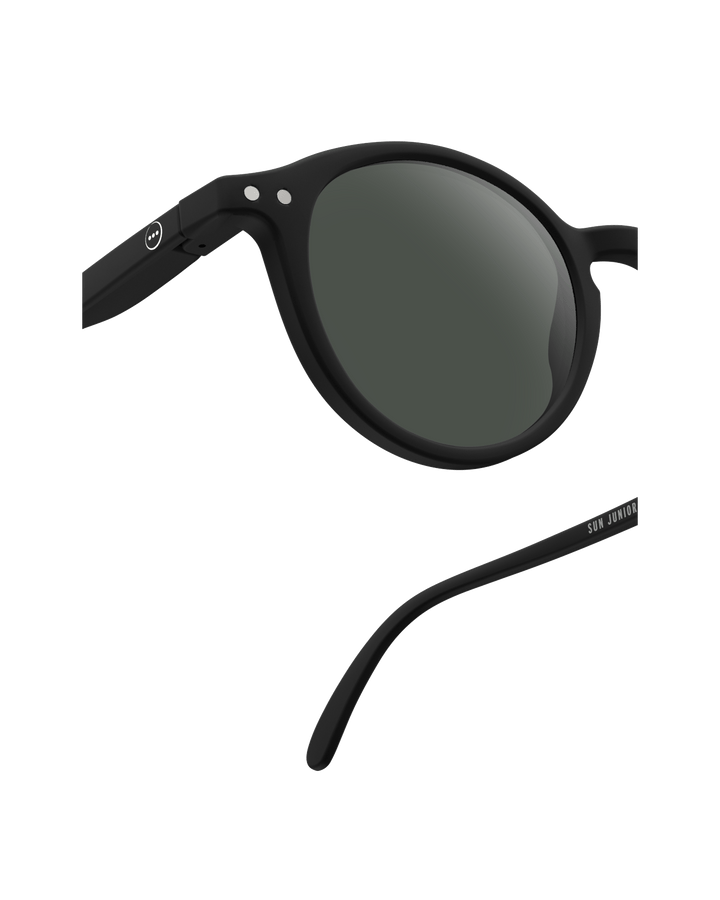 IZIPIZI D Junior SUN – Black Solbriller for barn (5–10 år) - Homy