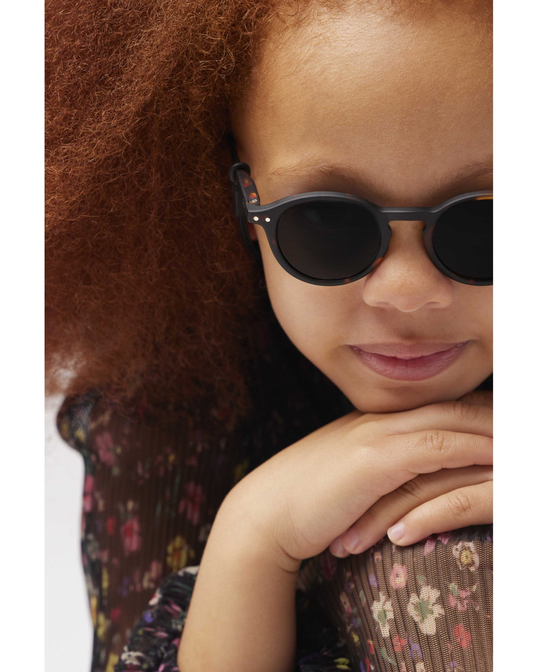 IZIPIZI D Junior SUN – Blue Tortoise Solbriller for barn (5–10 år) - Homy