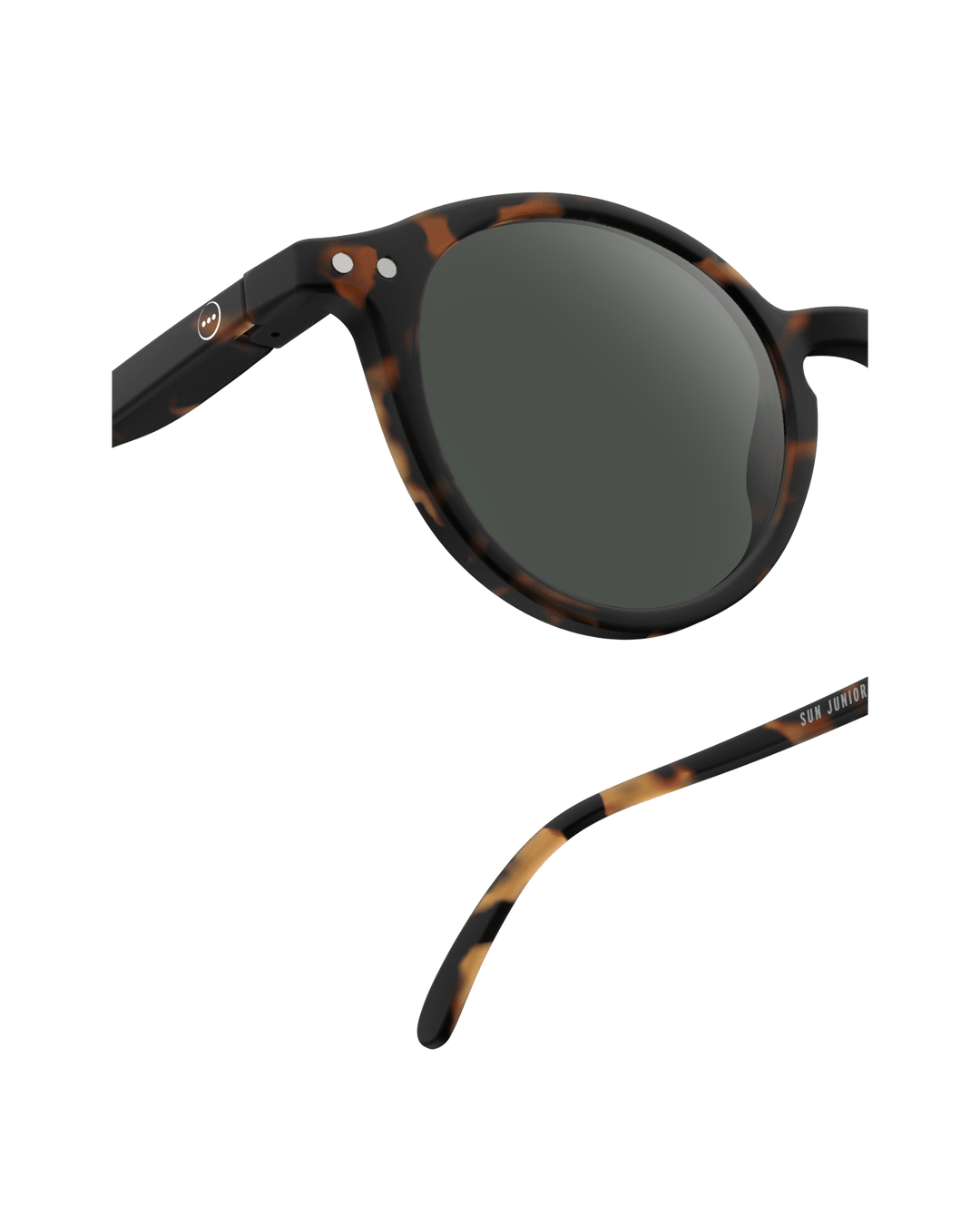 IZIPIZI D Junior SUN – Tortoise Solbriller for barn (5–10 år) - Homy
