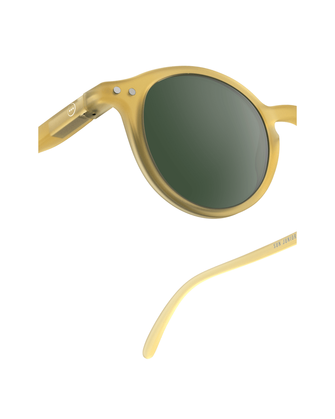 IZIPIZI D Junior SUN – Yellow Honey Solbriller for barn (5–10 år) - Homy