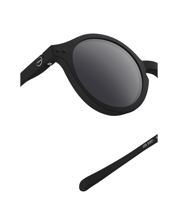 IZIPIZI D KIDS PLUS SUN – Black Solbriller for barn (3–5 år) - Homy