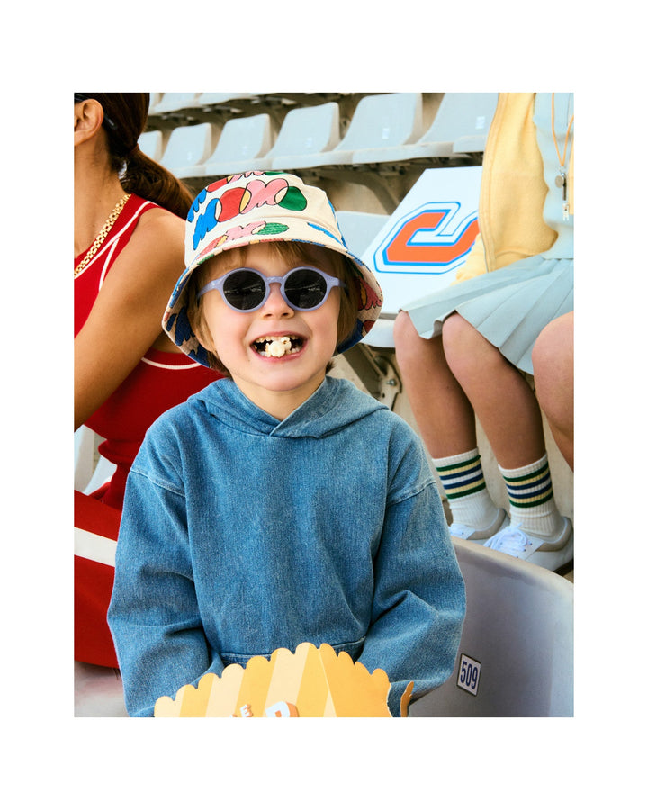 IZIPIZI D KIDS PLUS SUN – Orange Smash Solbriller for barn (3–5 år) - Homy