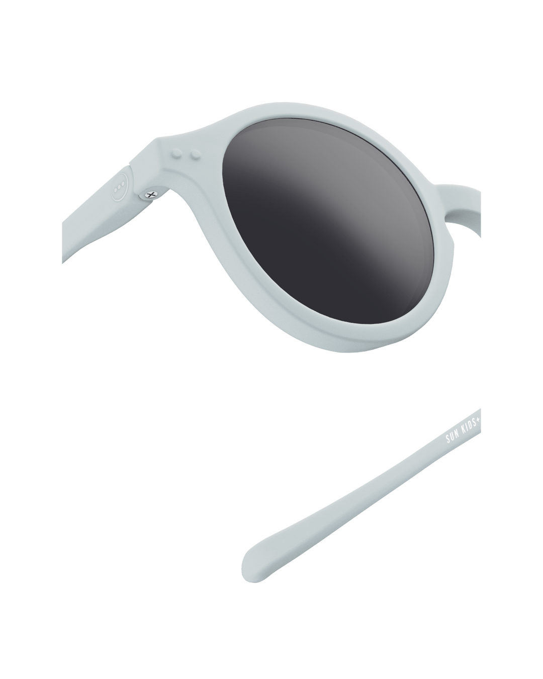 IZIPIZI D KIDS PLUS SUN – Sweet Blue Solbriller for barn (3–5 år) - Homy