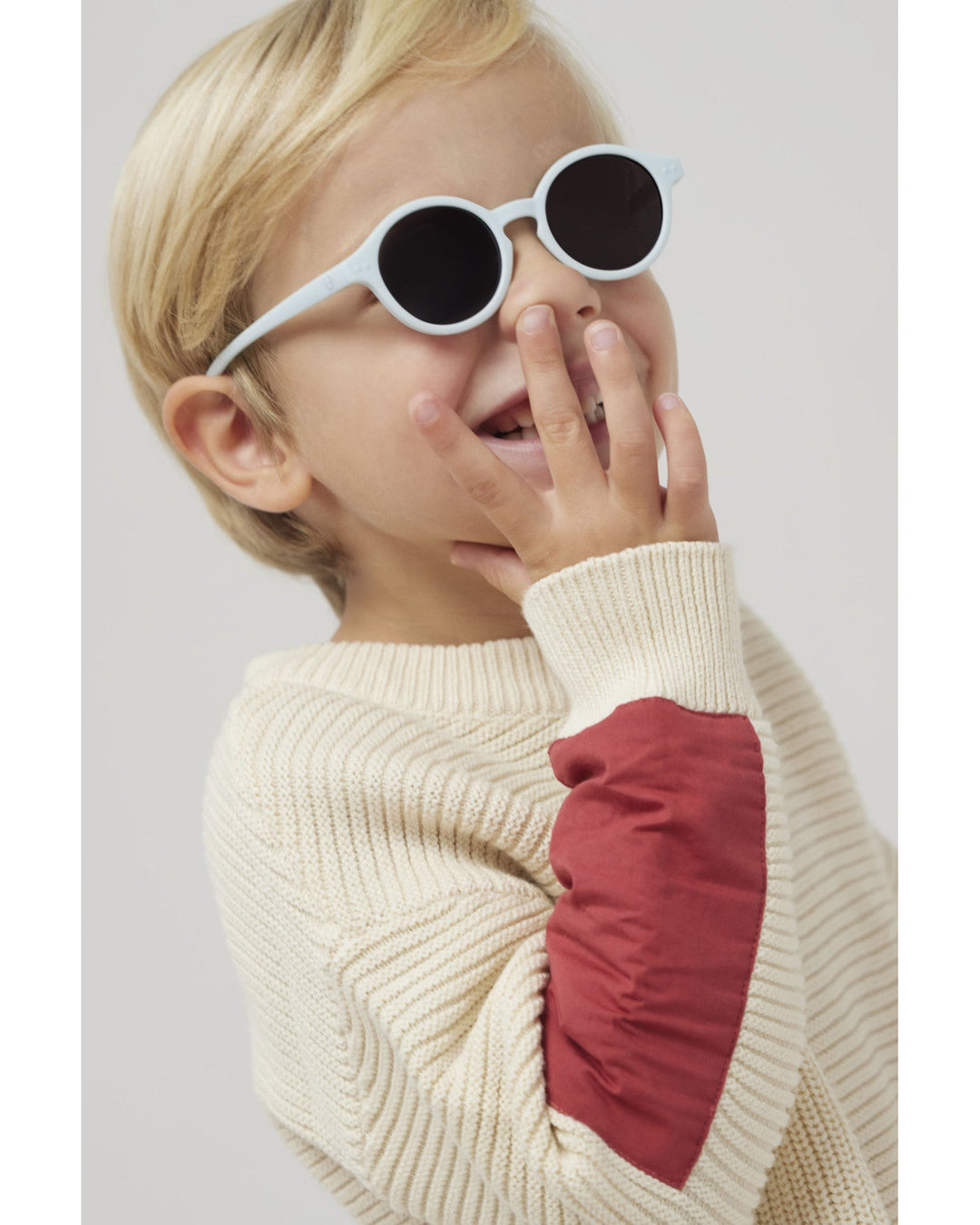 IZIPIZI D KIDS PLUS SUN – Sweet Blue Solbriller for barn (3–5 år) - Homy