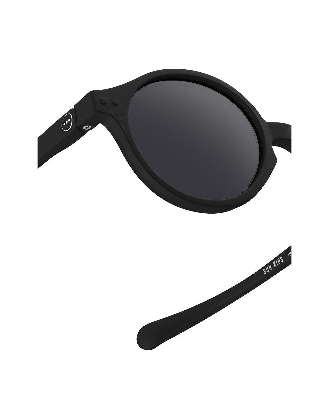 IZIPIZI D KIDS SUN – Black Solbriller for småbarn (9–36 mnd) - Homy