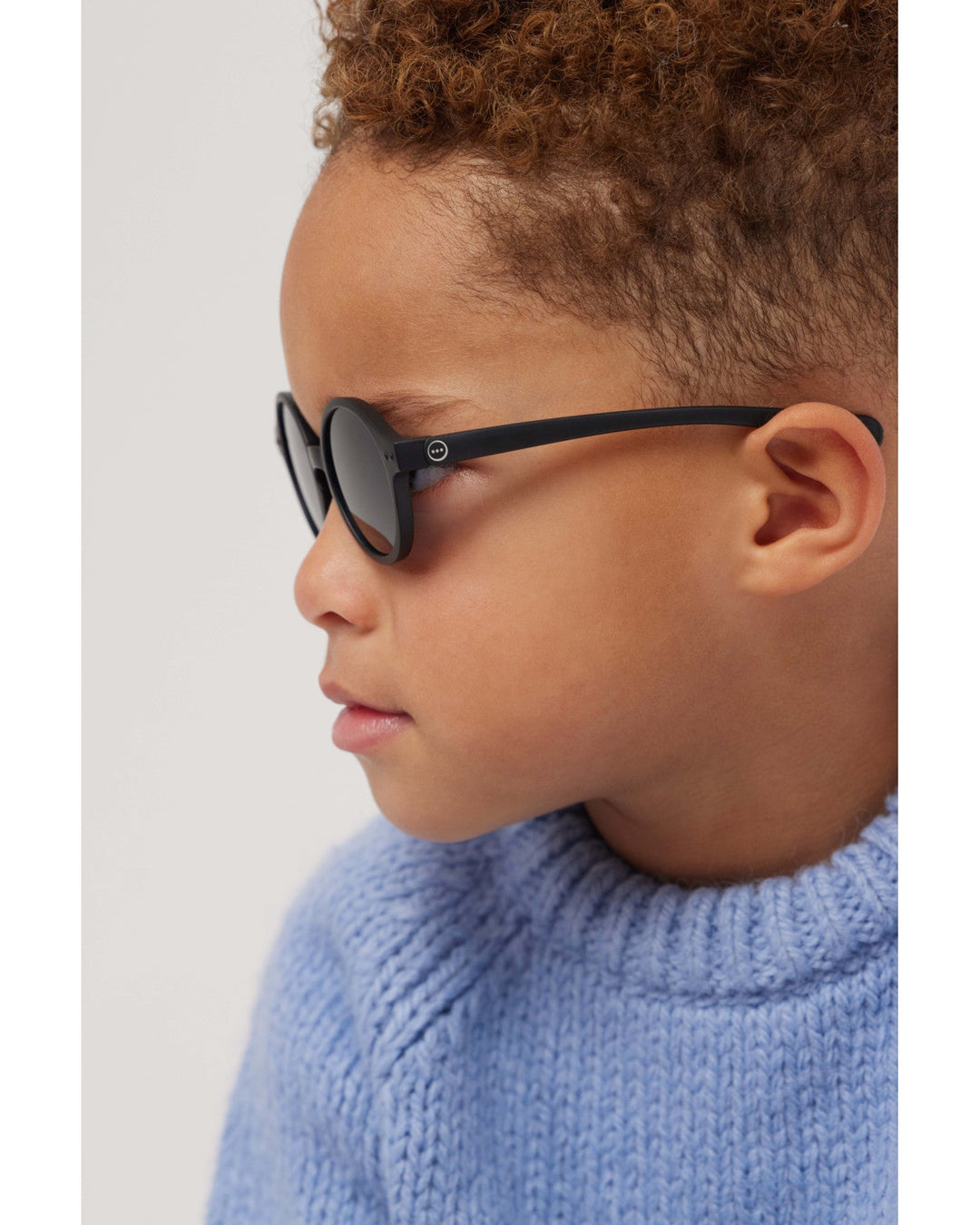 IZIPIZI D KIDS SUN – Black Solbriller for småbarn (9–36 mnd) - Homy