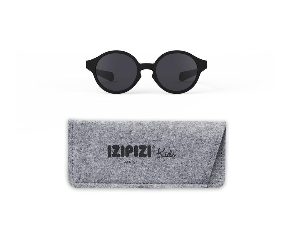 IZIPIZI D KIDS SUN – Black Solbriller for småbarn (9–36 mnd) - Homy