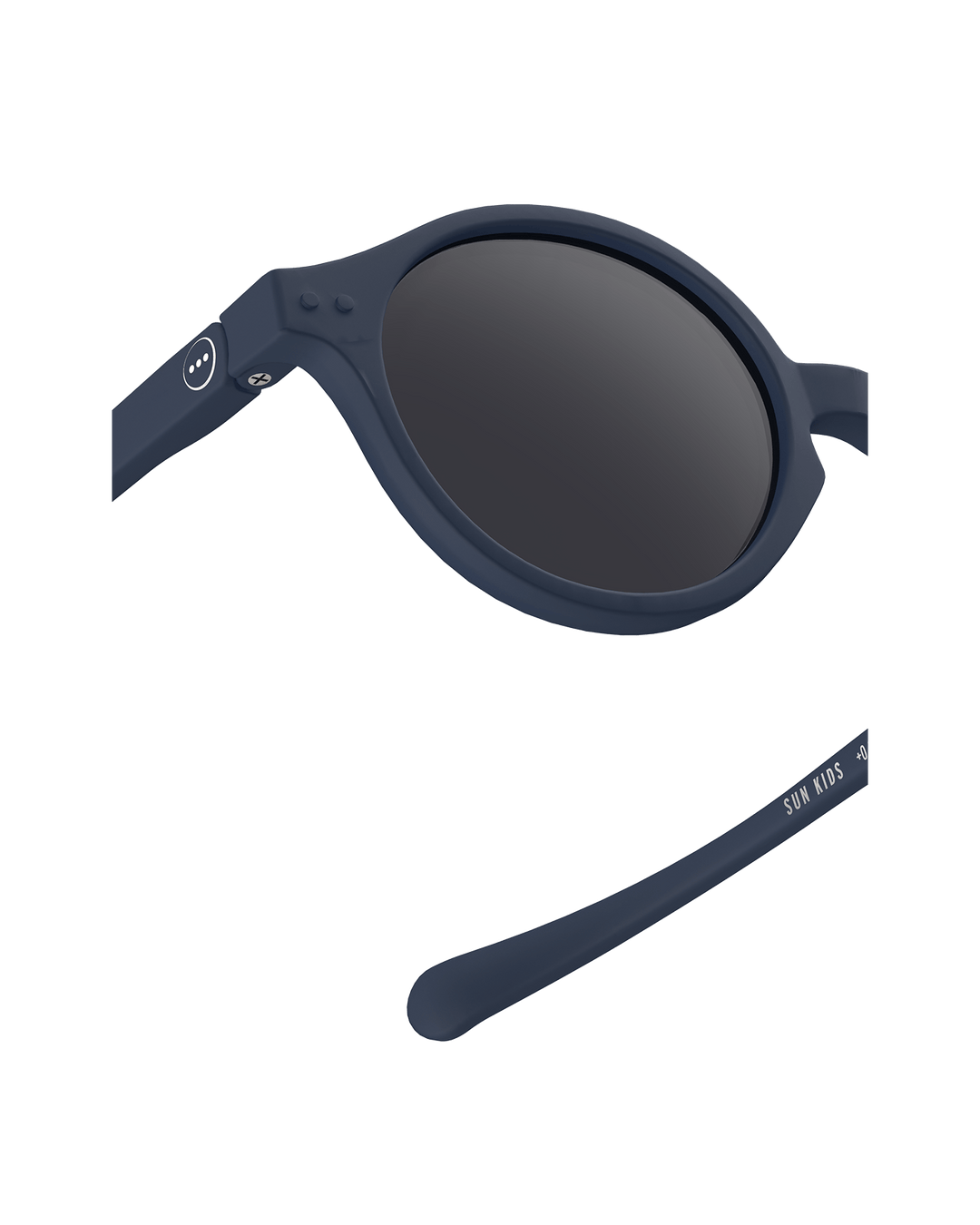 IZIPIZI D KIDS SUN – Denim Blue Solbriller for småbarn (9–36 mnd) - Homy