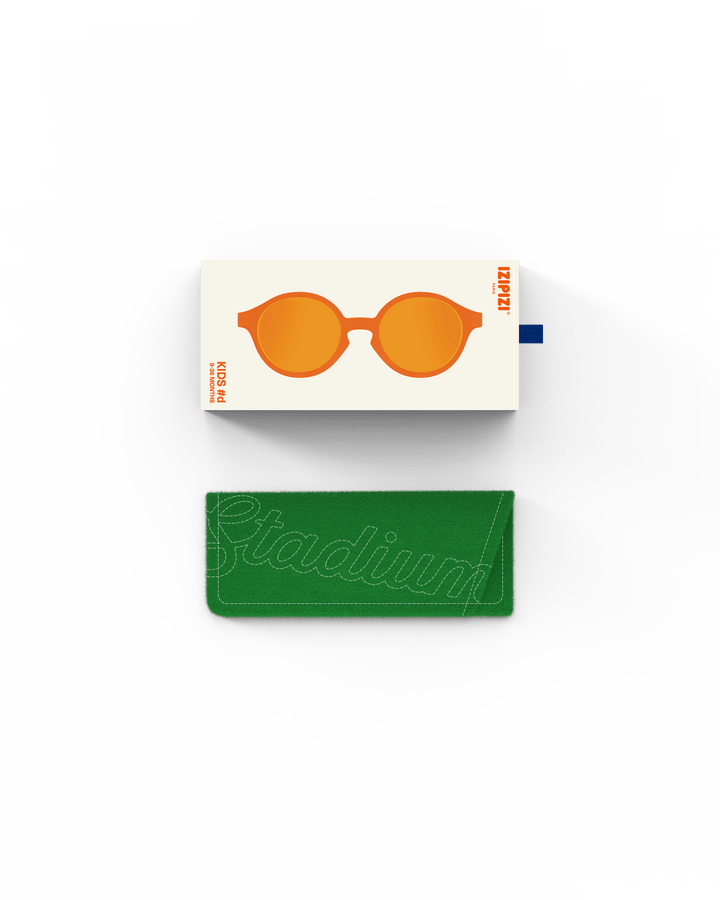 IZIPIZI D KIDS SUN – Orange Smash Solbriller for småbarn (9–36 mnd) - Homy